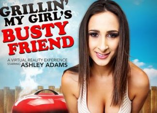 Ashley Adams in Grillin' My Girl's Busty Friend VR Porn