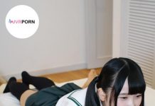 Japanese School Girl Comes to Wake You Up
